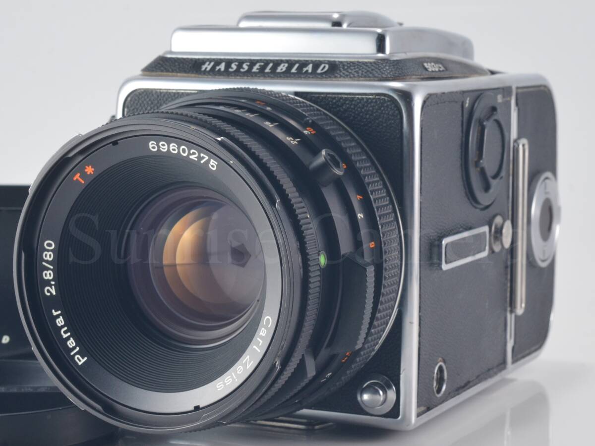 [並品] Hasselblad (ハッセルブラッド) 503CX / Planar 80mm F2.8 CF 120 フィルムバック [保証] (60346)