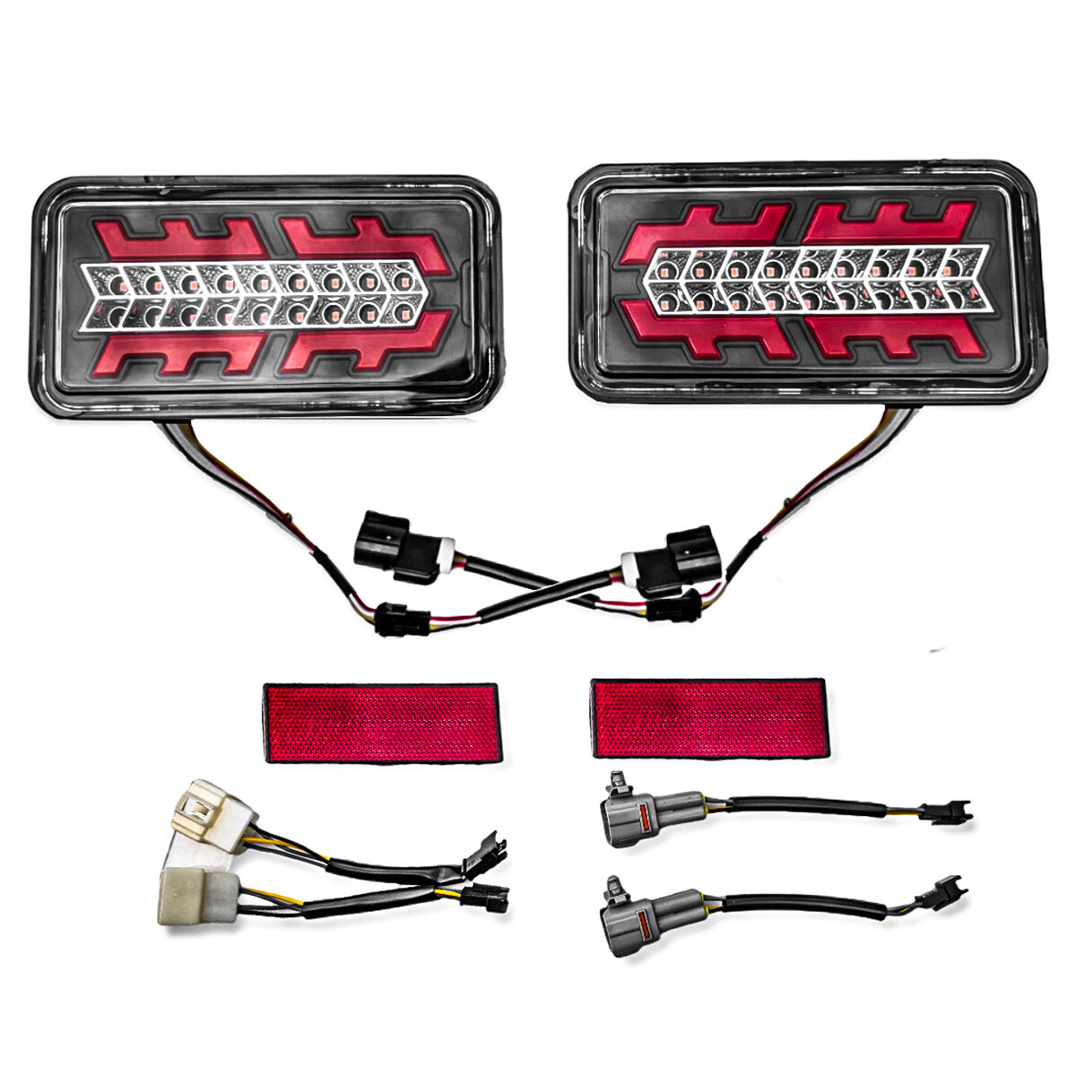 スーパー キャリイ トラック LED テールランプランプ ユニット シーケンシャル 左右セット 軽トラック 軽トラ DA16T E