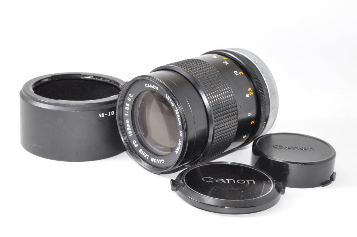 並品 キャノン CANON FD 135mm F3.5 S.C. ♯A6987