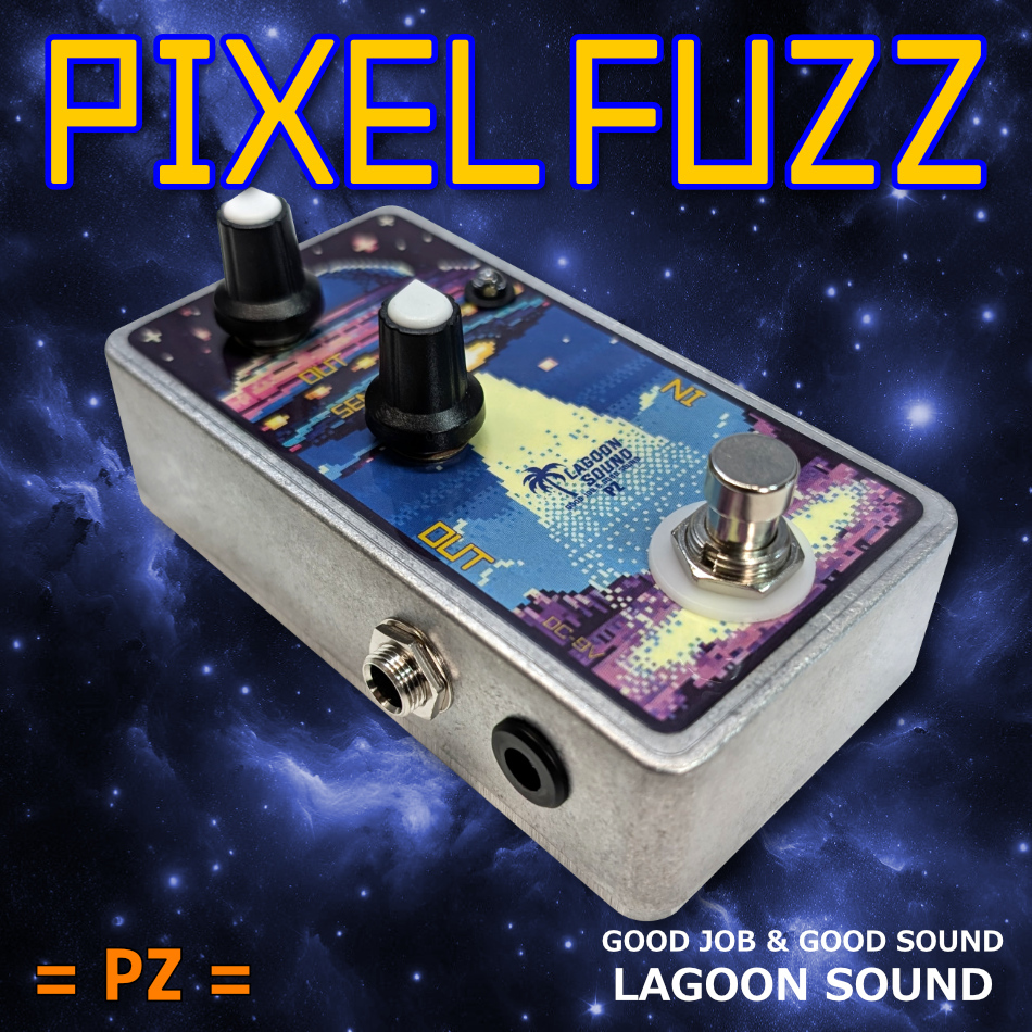 PZ】PIXEL FUZZ《 レトロゲーム風 暴れん坊 FUZZ 》=PZ=(ファミコン時代のピクセル感たっぷりのサウンドを再現 / True-Bypas) #LAGOONSOUND