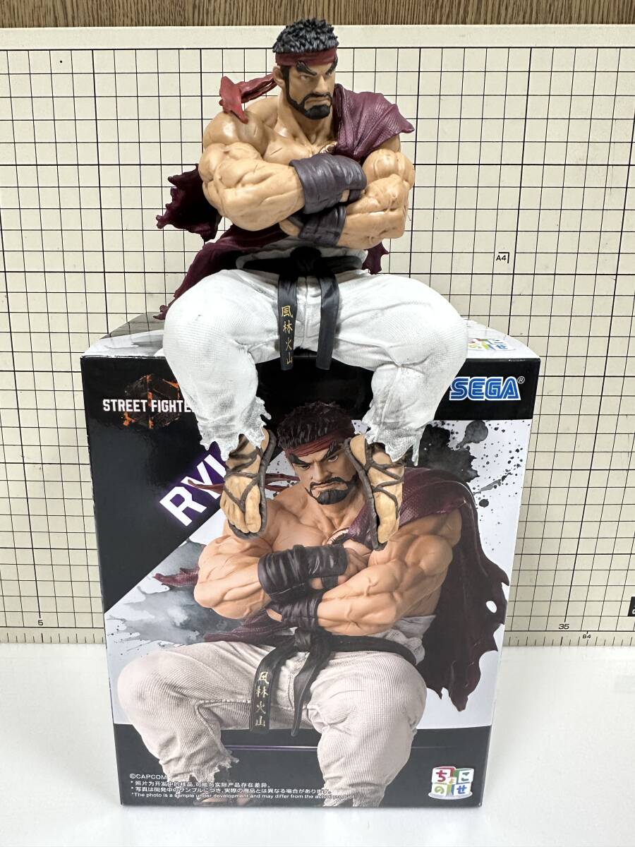 ストリートファイター6 ちょこのせプレミアムフィギュア リュウ グッズ　プライズ