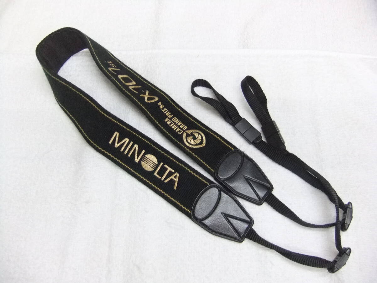 希少 レア 純正 MINOLTA ミノルタ α-707si CAMERA Grand Prix‘94 記念 ストラップ 送料260円