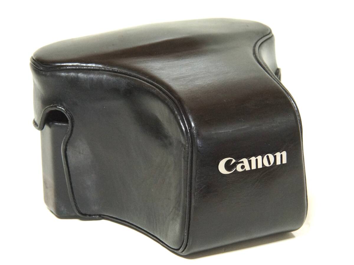 Canon 初代F-1用カメラケースL【レアもの】