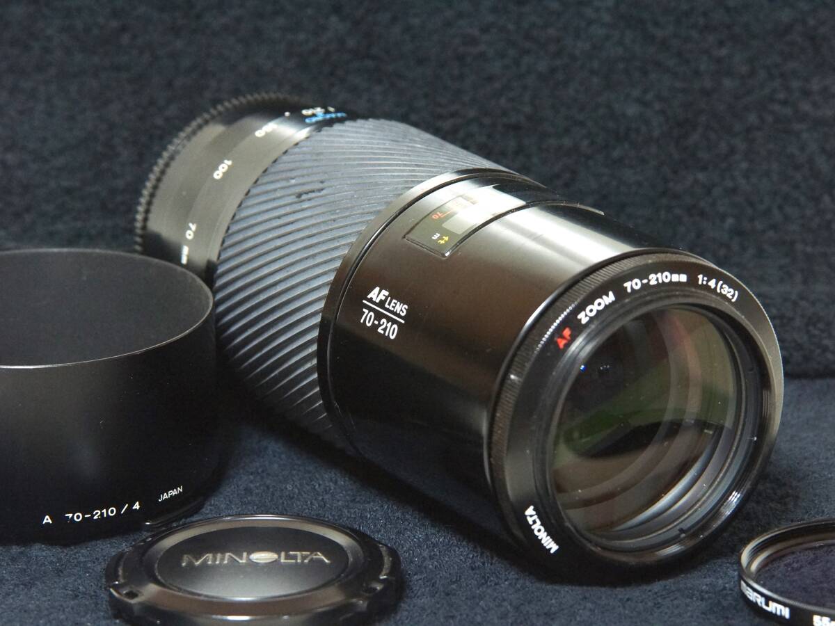 MINOLTA AF ZOOM 70ｍｍ-210mmF4 望遠ズームレンズ【Operation Confirmed・動作確認済】