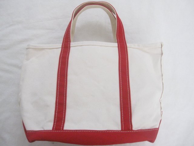 USA製 L.L.Bean/LLビーン キャンバストートバッグ(上部横40下部横32×高28×13cm) ボートアンドトート