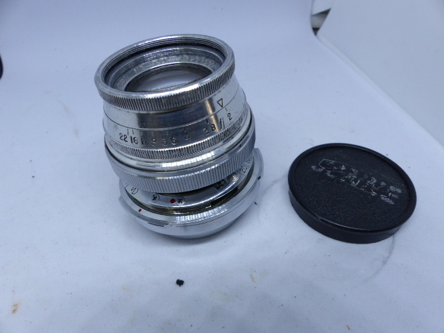 レア大口径 COOKE AMOTAL 50㎜ F2 Sマウント＋S→ライカL39アダプター コレクション放出