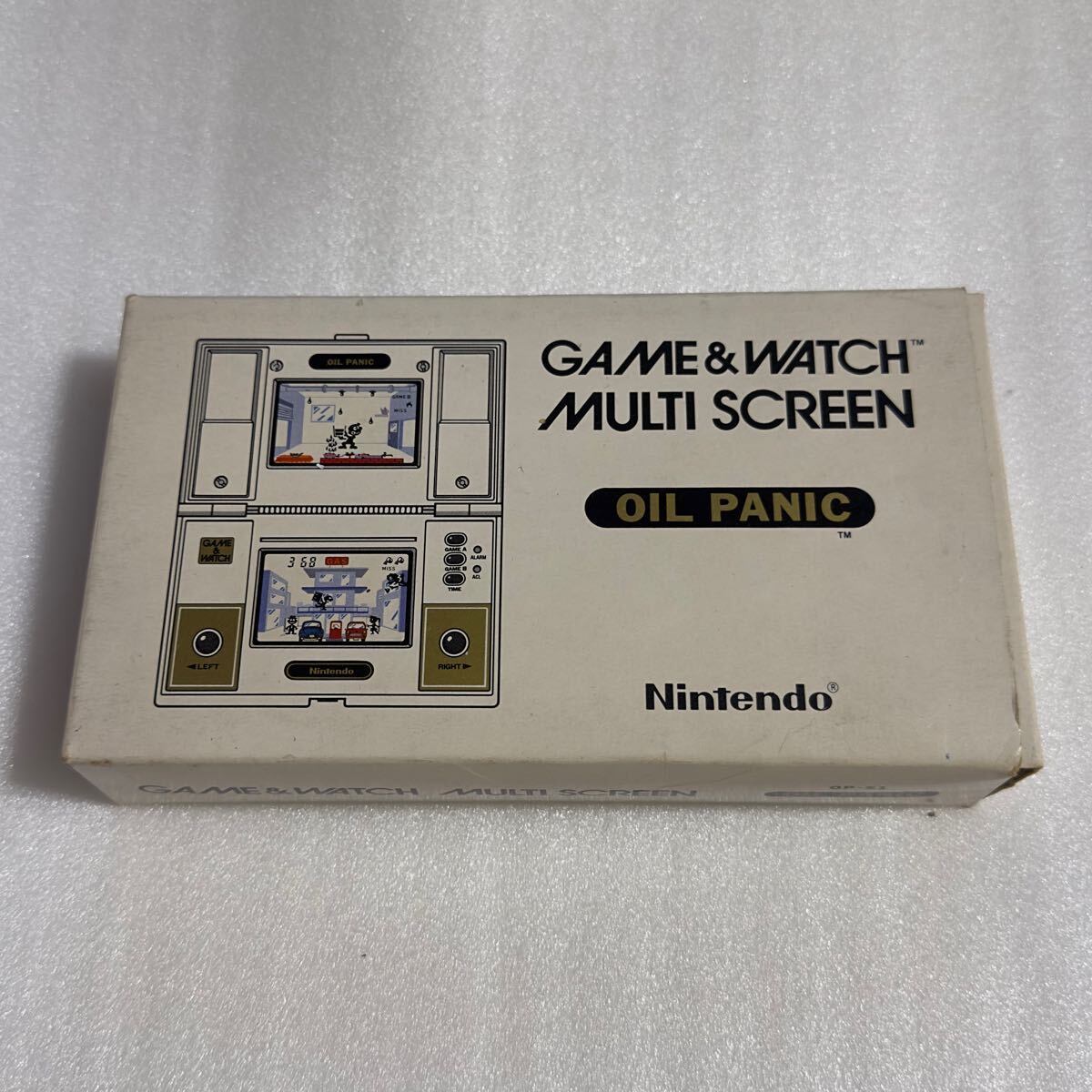任天堂 ゲームウォッチ マルチスクリーン オイルパニック NINTENDO GAME&WATCH OIL PANIC 