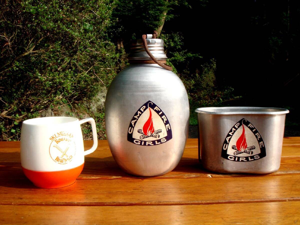 入手困難★美品Vintage【British Military】お宝★1952 Pattern Water Bottle＋Canteen Cup★稀少Made in England♪