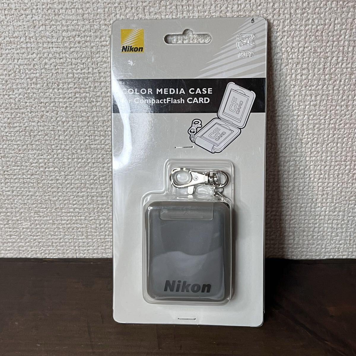 未使用 nikon ニコン カラー メディア ケース コンパクトフラッシュ カード 