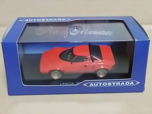 ★1/43アウトストラーダ ランチア ストラトス 赤 AUTOSTRADA
