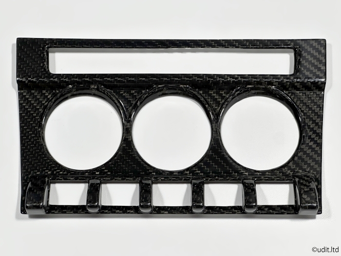 86・BRZ専用 ZN6ZC6 カーボン製 コンソール用パネル 内装パーツ エアコン・ハザード用カバー ドレスアップ用トリム 