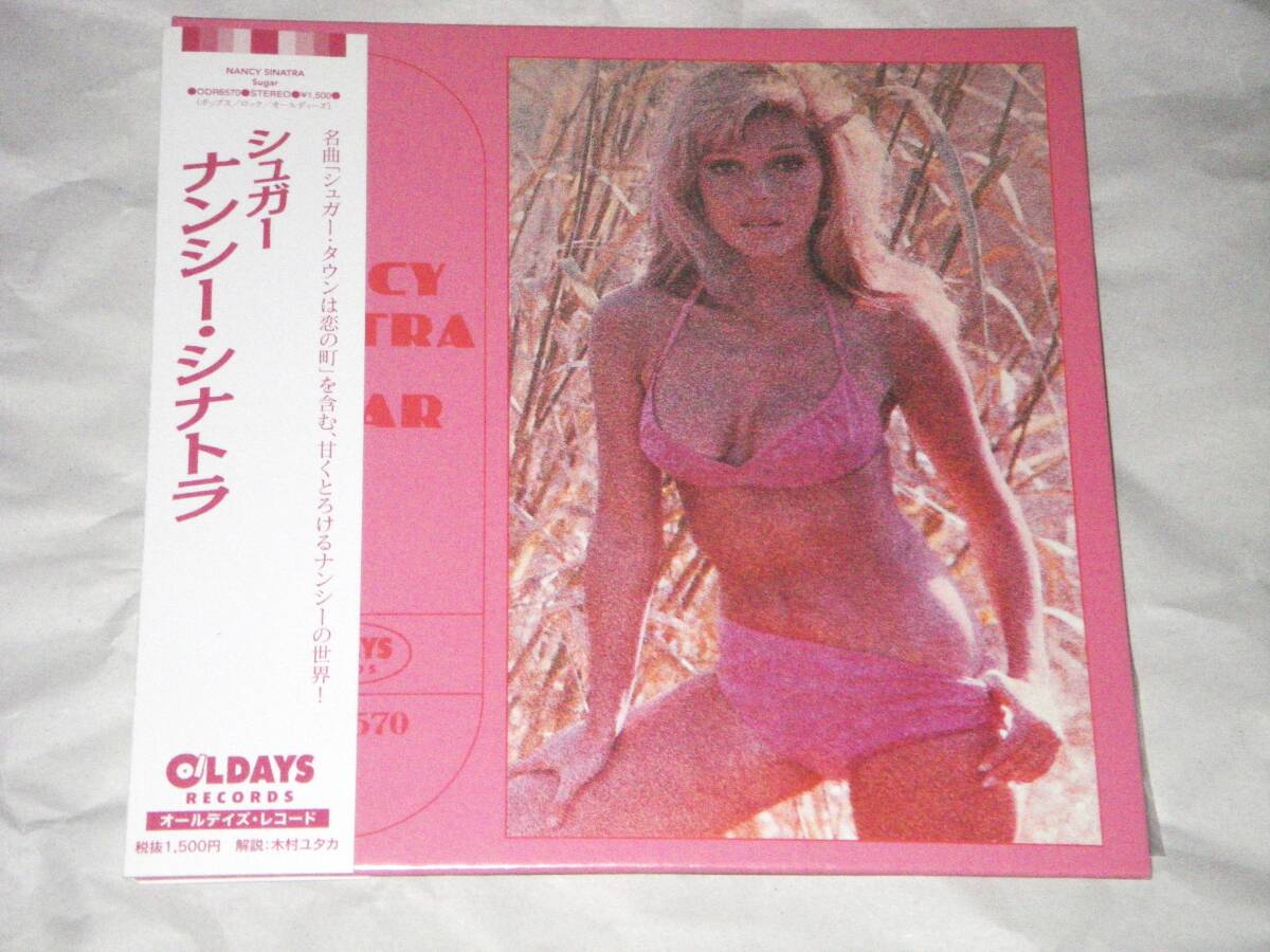 ●ナンシー・シナトラ／NANCY SINATRA【SUGAR】CD／紙ジャケ／美品●