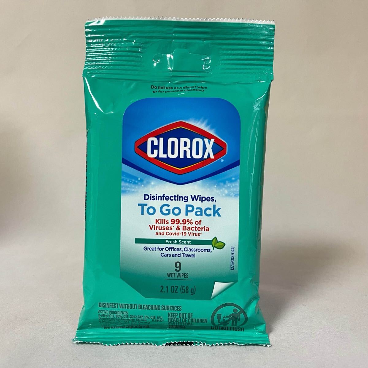 お手拭き CLOROX Y64 アルコール消毒 アメリカスーパー アメリカ雑貨 ハワイ雑貨 アメリカン雑貨 usdm