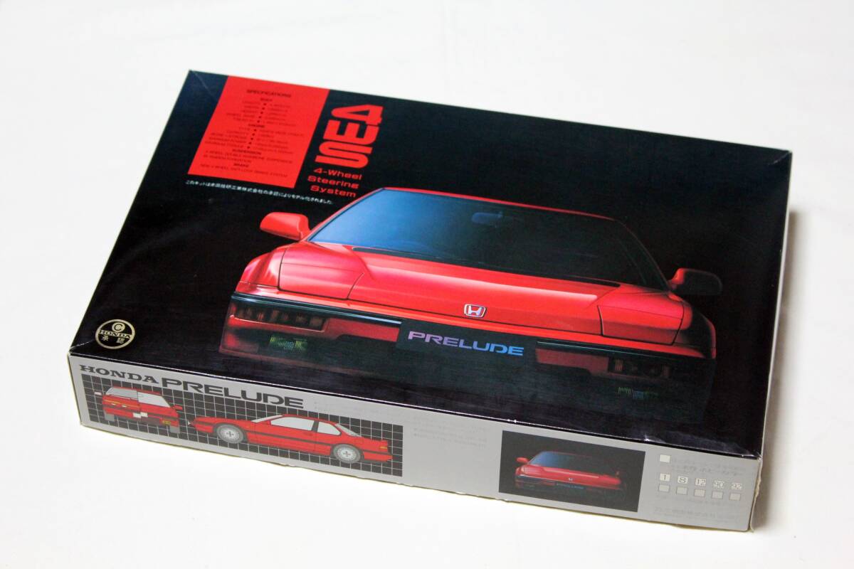 ◆未開封・未組立◆FUJIMI/フジミ◆1/24 ホンダ プレリュード 4WS 2.0Si レッド◆インチアップディスク No.36◆HONDA PRELUDE◆当時物◆