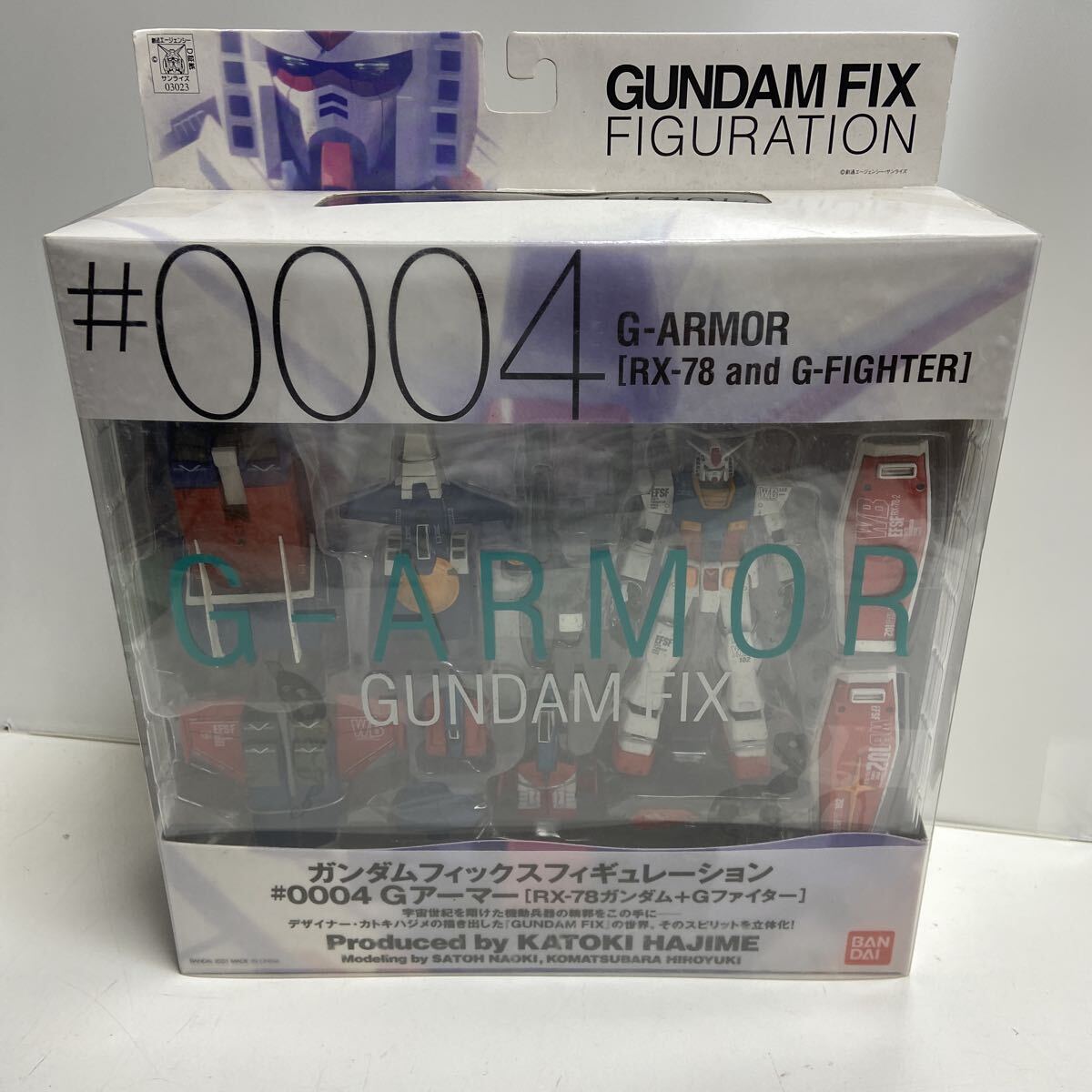 C3DP-5072841 未開封 GUNDAM FIX FIGURATION/GFF #0004 機動戦士ガンダム Gアーマー ガンダム Gファイター