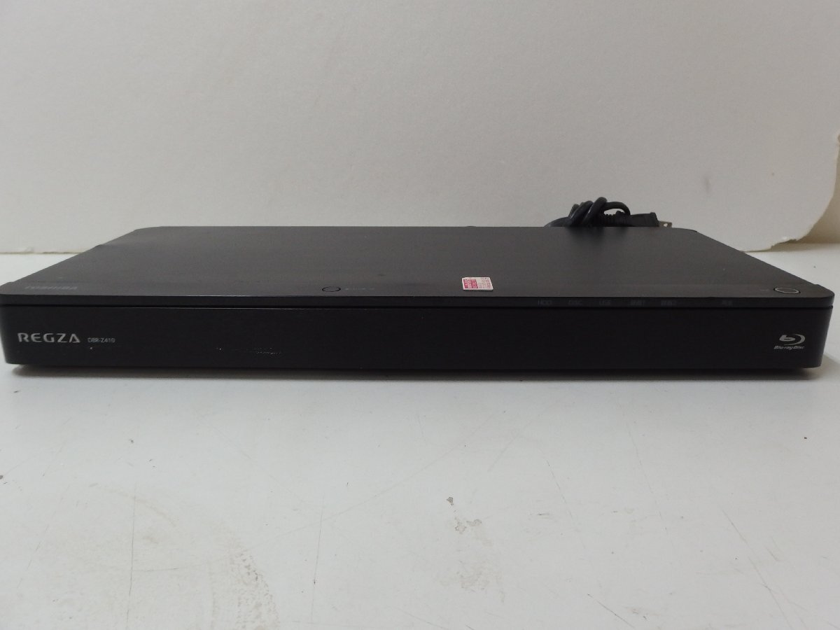 10▲/Zク5288　TOSHIBA 東芝 HDD＆BDレコーダー DBR-Z410 2013年製 故障品 ジャンク 保証無し