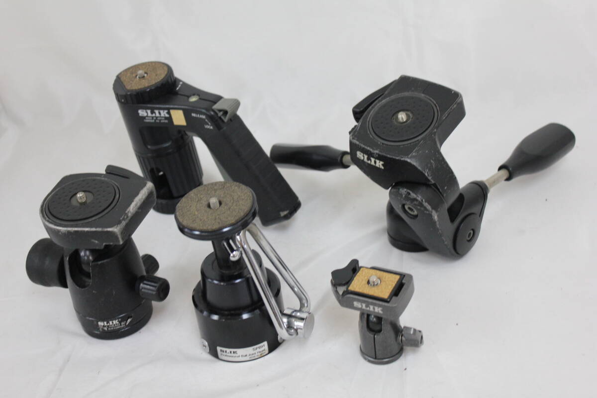 【返品保証】 【5点まとめ】スリック SLIK AF2100 グリップ型 SPBH ボールジョイント SBH-100DQ Ball Head 800 雲台 M7125