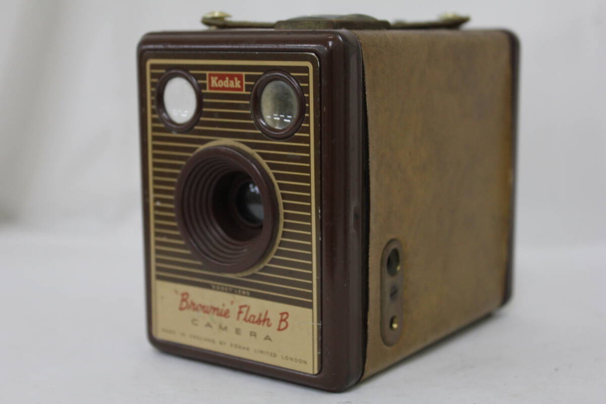 【返品保証】 コダック Kodak Brownie Flash B ブラウン ボックスカメラ e2332