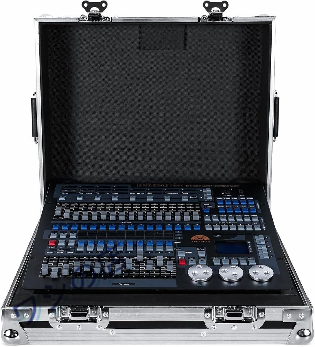 DMX ライト コントローラー、1024 チャンネル DMX-512 コントローラー フォグ ステージ コントローラー、ライト コンソール ミキサー ボー