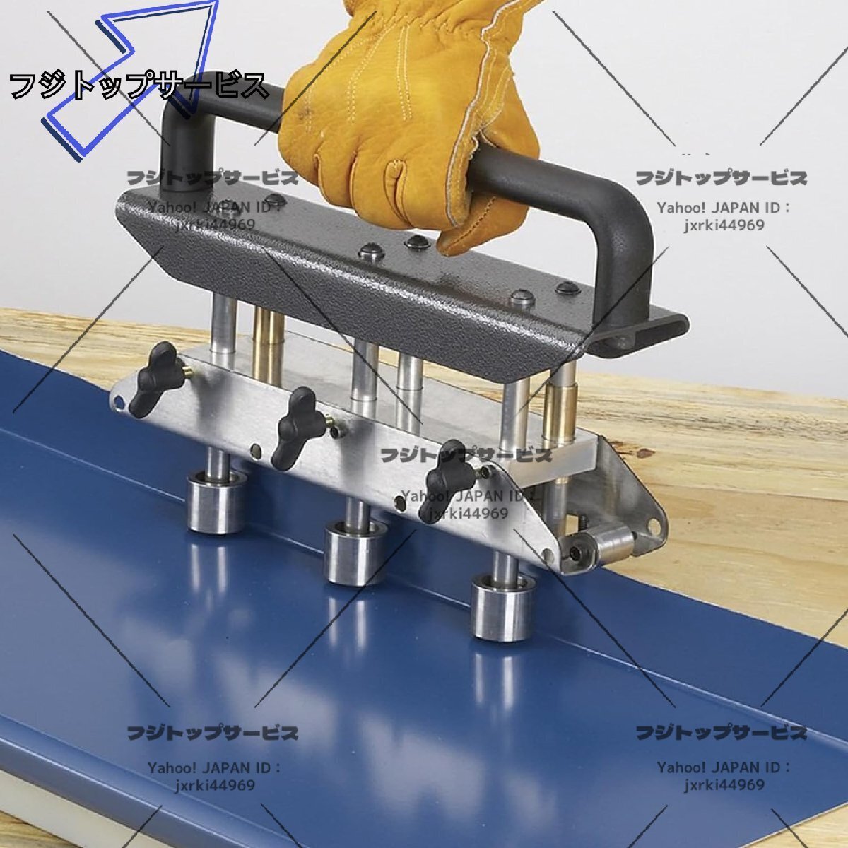 在庫処分！ステーション エッジ ローラー ベンダー、曲げ角度 090° 屋根板金曲げツール、板金エッジ ローラー ベンダー、金属屋根材の曲げ