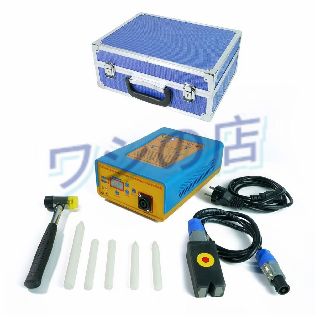 新入荷☆ デントリペア へこみ修理ツールキット 凹み除去誘導ヒーター PDRへこみ除去ツール 1380W 110V