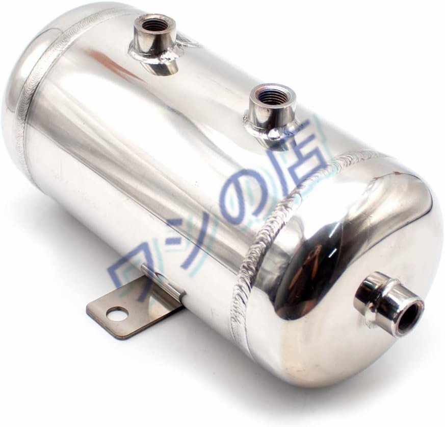 304ステンレススチールエアタンク 空気貯留タンク 小型2L真空緩衝器用空気加圧タンク カスタマイズ可能な1 / 4G吸気口サイズ