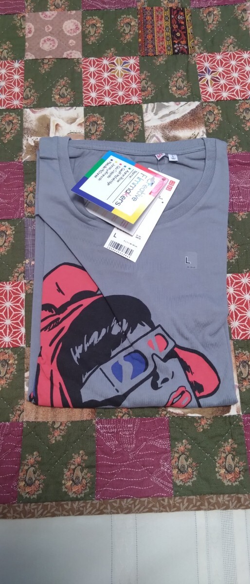 （未使用品）UNIQLO　ユニクロ　半袖Tシャツ　コラボアーロンローズ
