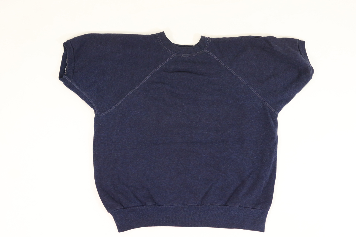 古着 k1344 ビンテージ半袖スウェット607080900USAオリジナルvintageヴィンテージ紺NAVY
