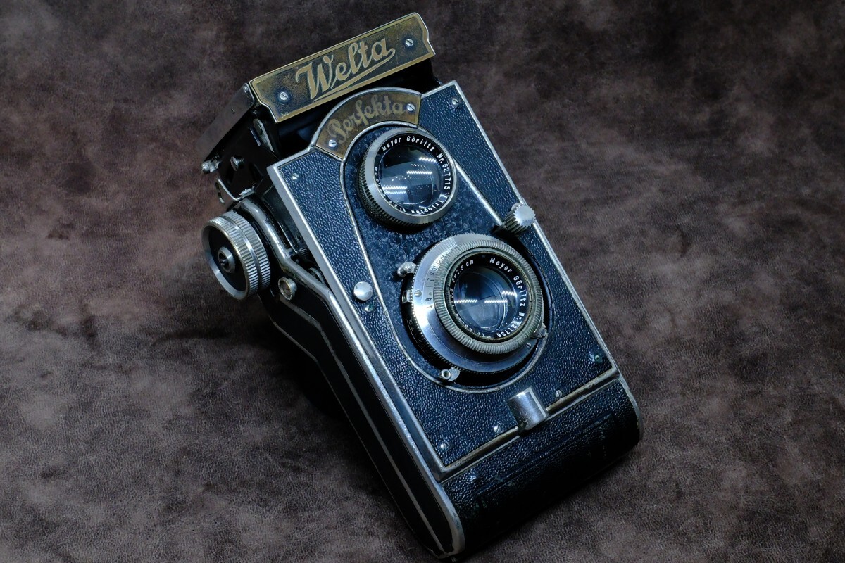 【希少・動作確認済】ウェルタ パーフェクタ ペルフェクタ Welta Perfekta 二眼レフカメラ