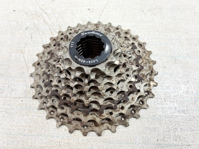 SUNRACE 9速 11～32T 全国レターパックプラス600円で発送します MTB クロスバイク 