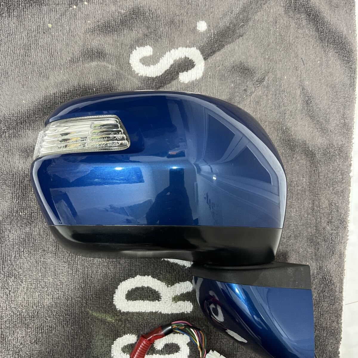 ホンダ　NーBOX JF1 純正　右　ドアミラー　カラー　B593M 作動確認済み