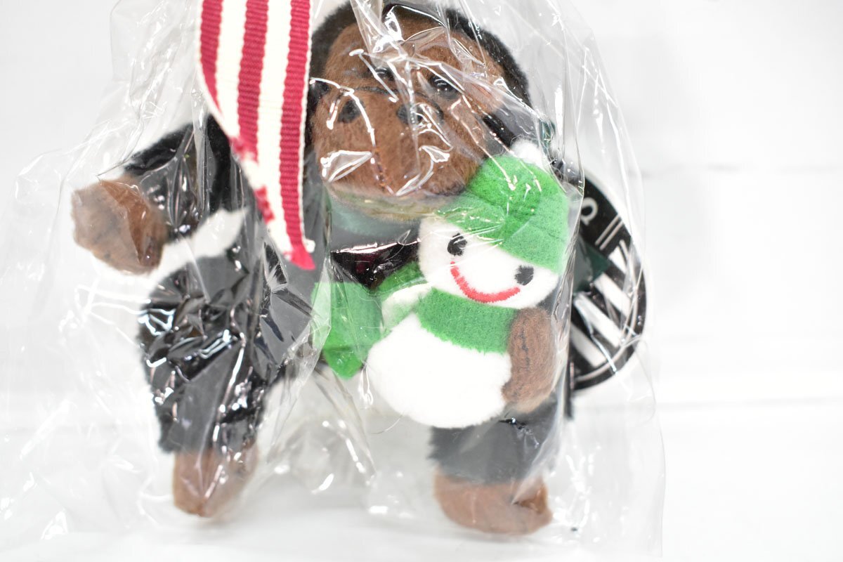 未開封 タグ付 TULLY'S COFFEE ゴリーズ with 緑 スノーマン ぬいぐるみ [タリーズコーヒー][2018][ゴリラ][マスコット][雪だるま]1