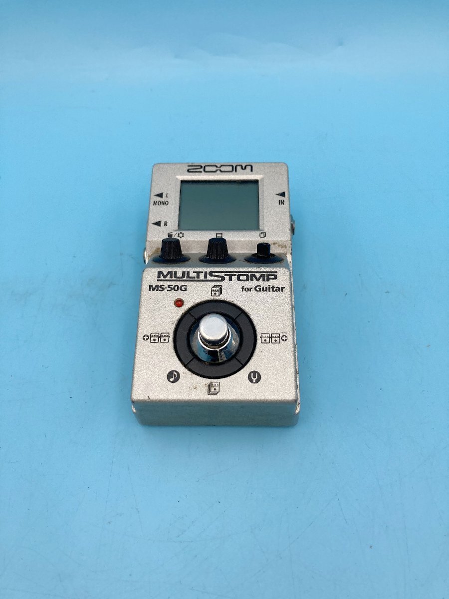 F515◎ZOOM MULTISTOMP for Guitar MS-50G　ズーム　マルチストンプ　マルチエフェクター　音出しOK 250618