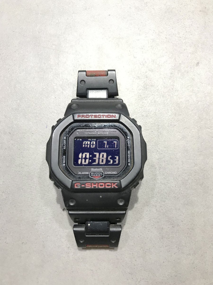 腕時計【S12655◎】CASIO　カシオ　G-SHOCK　電波ソーラー　GW-B5600　ブラック　　　250718
