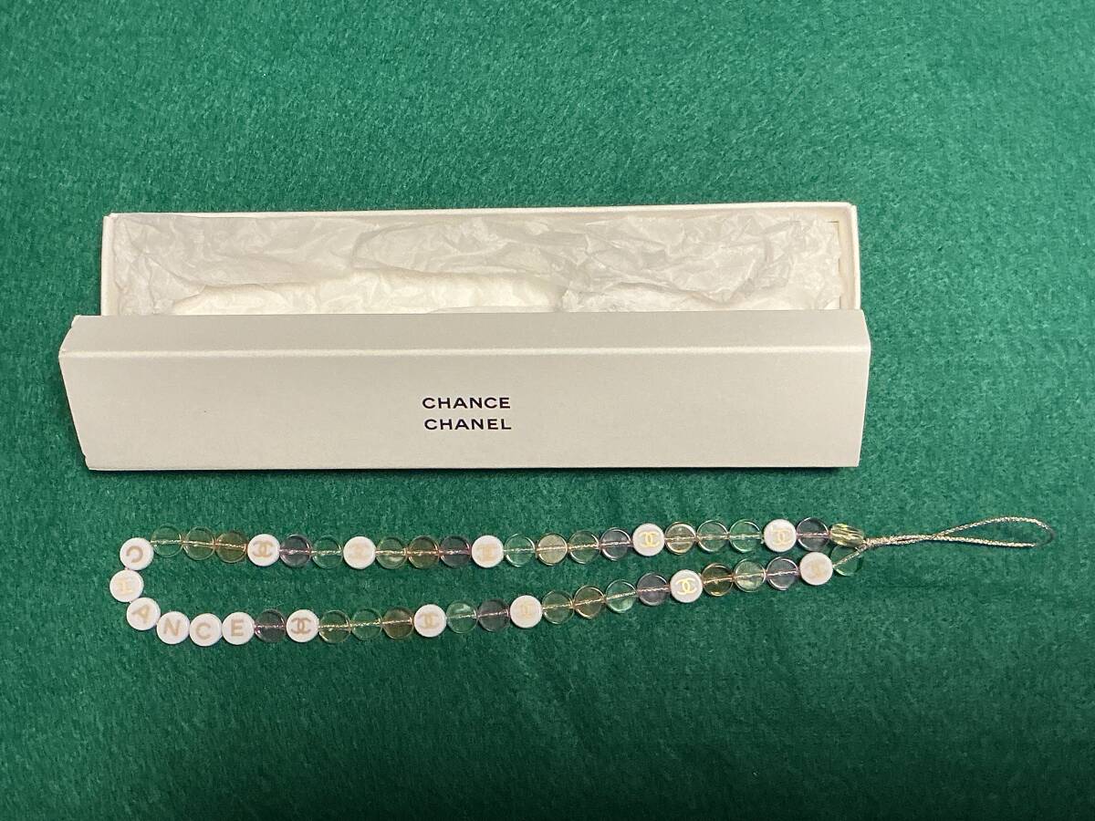 CHANCE CHANEL ストラップ　バッグチャーム シャネルノベルティーアイテム　
