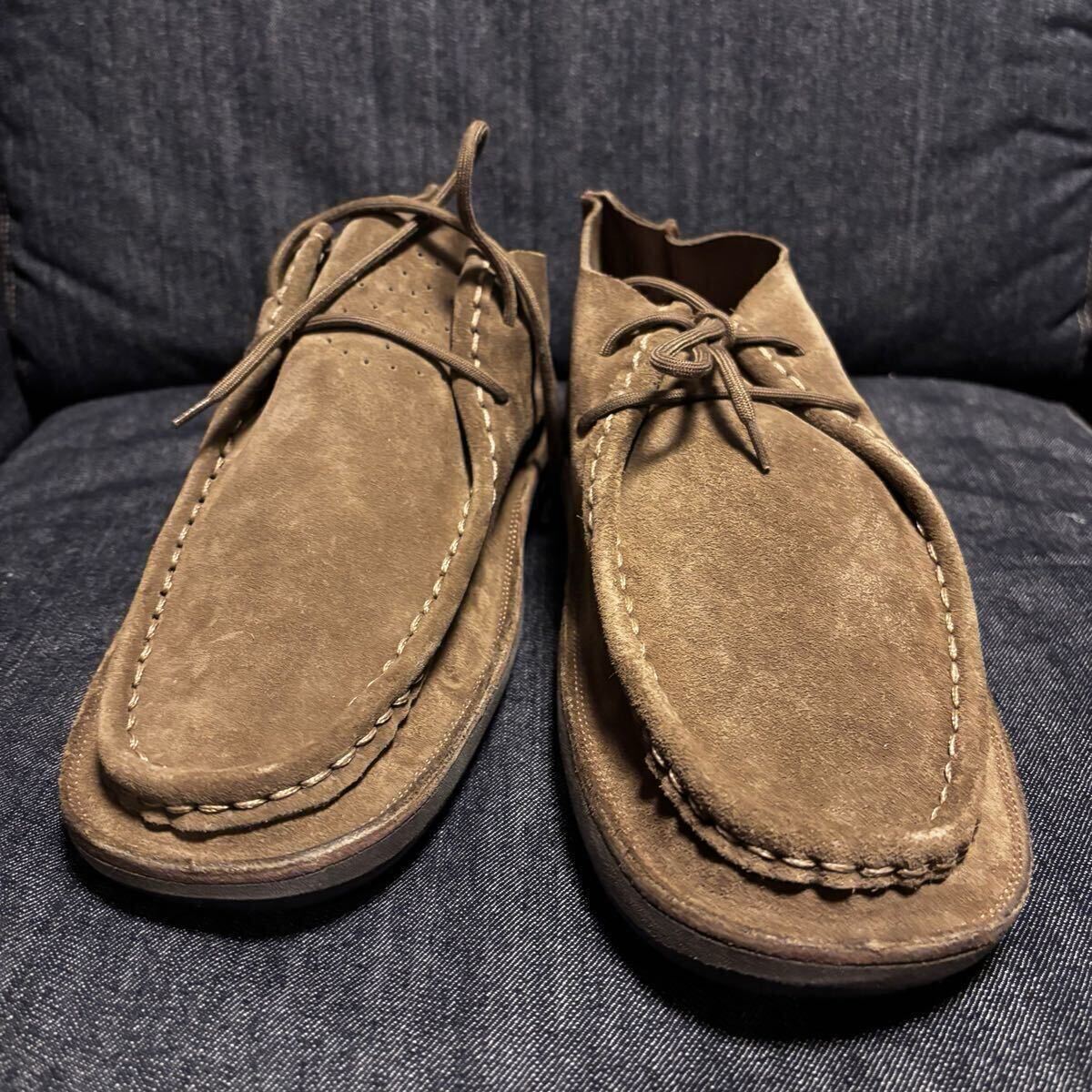 新品 30cm US12 J.CREW ジェイクルー スウェード シューズ 大きな靴 大きい靴 ex クラークス Style