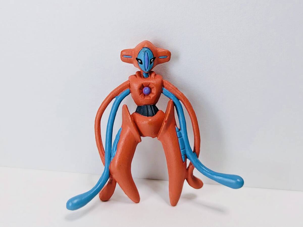 当時品 デオキシス ノーマルフォルム ポケットモンスター 立体ポケモン図鑑 カプセルトイ ポケモン エスパー　ホウエン地方　伝説