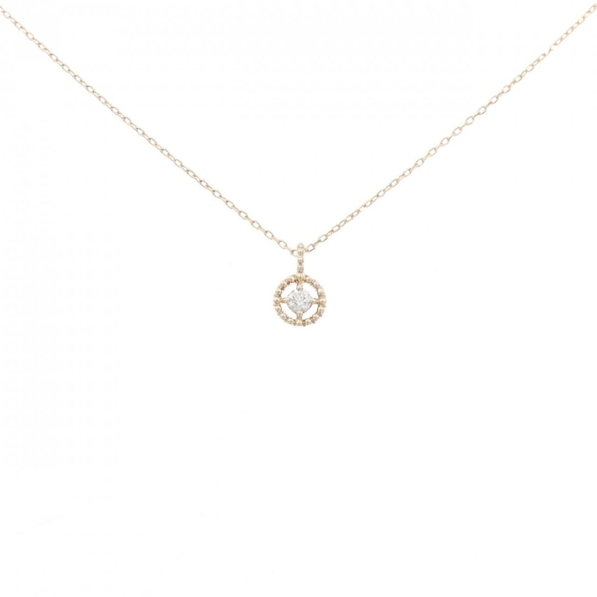 ポンテヴェキオ ダイヤモンド ネックレス 0.03CT