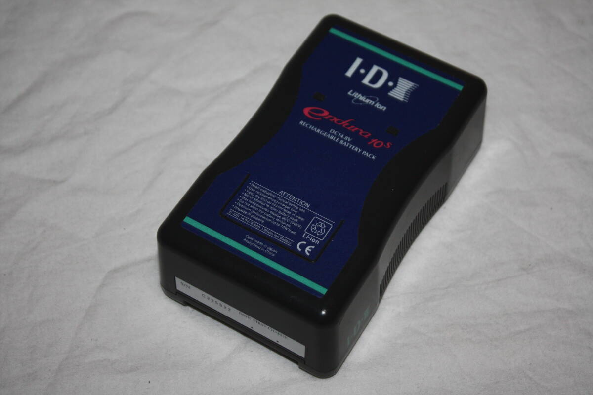 IDX　endur10S　V字マウントリチウムイオンバッテリー
