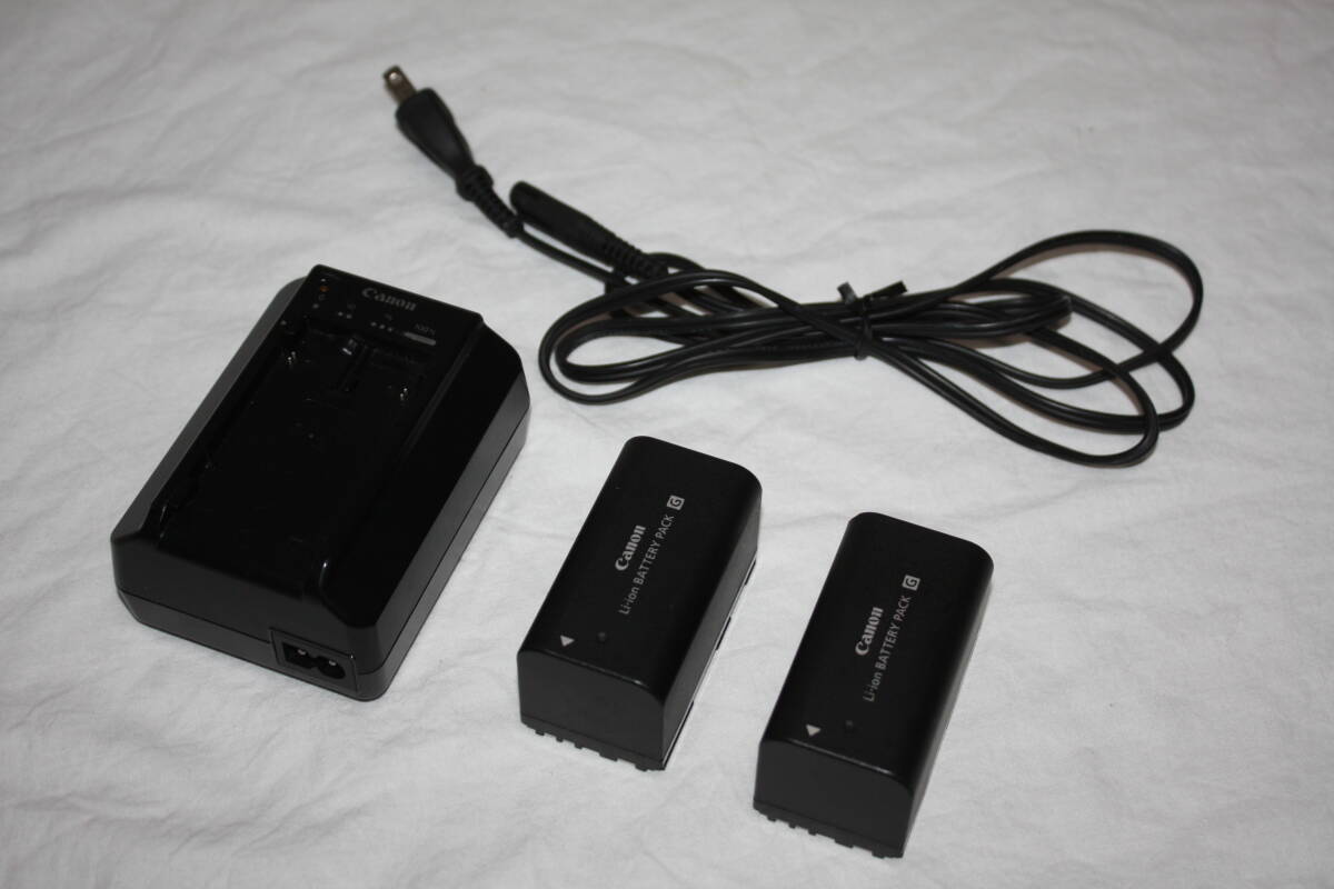 Canon　純正　CA-920+BP-950G(2本)　バッテリーチャージャー＋バッテリー(2本)