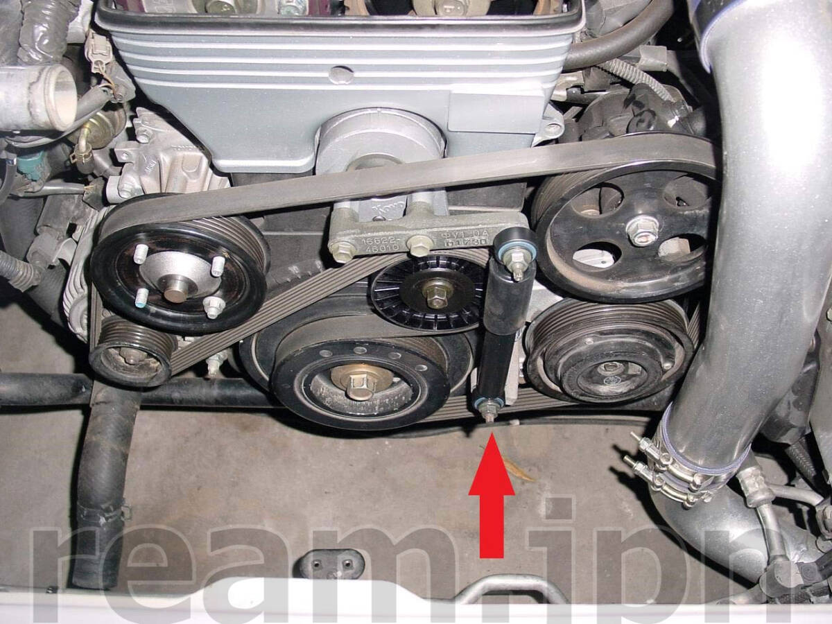 新品 トヨタ純正 JZA80 スープラ RZ 6MT ベルトテンショナー アブソーバー 2JZ-GE 2JZ-GTE 2JZGE 2JZGTE SUPRA BELT TENSIONER ABSORBER