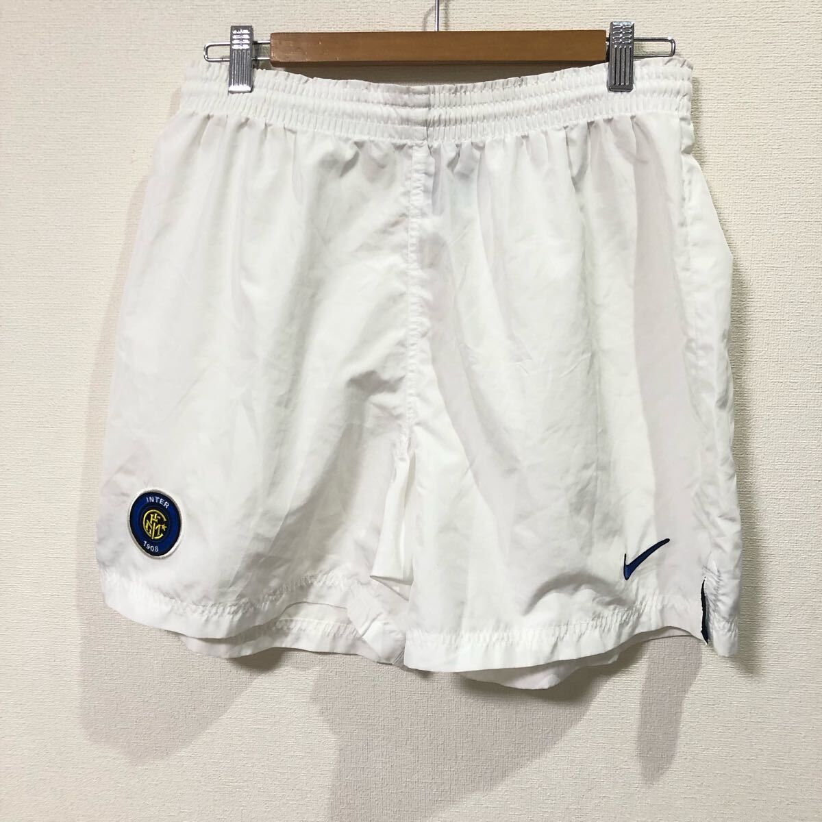 ★ ナイキ NIKE インテル サッカー ゲームパンツ ショートパンツ ハーフパンツ ユニフォーム Mサイズ 