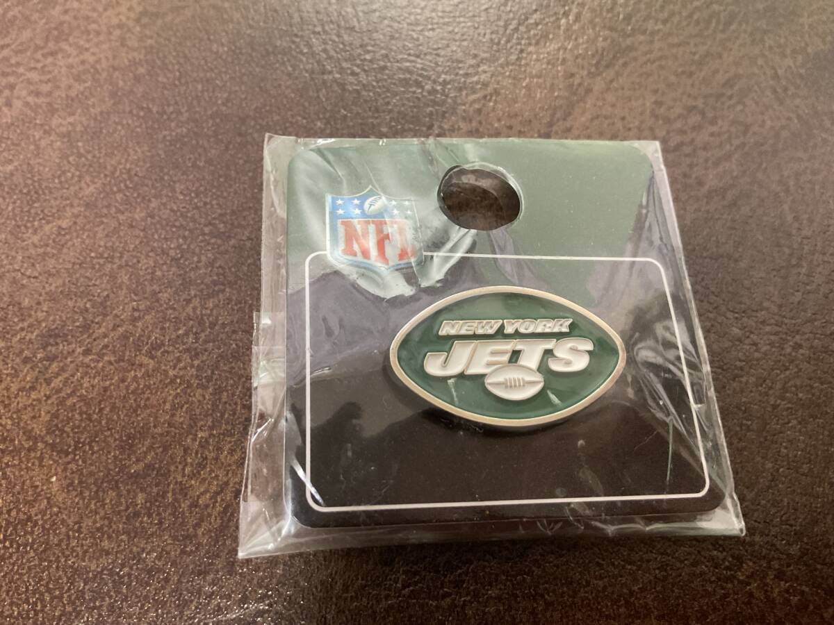 ⑦新品★ NFL NEWYORK JETS ジェッツ ピンバッジ ピンズ