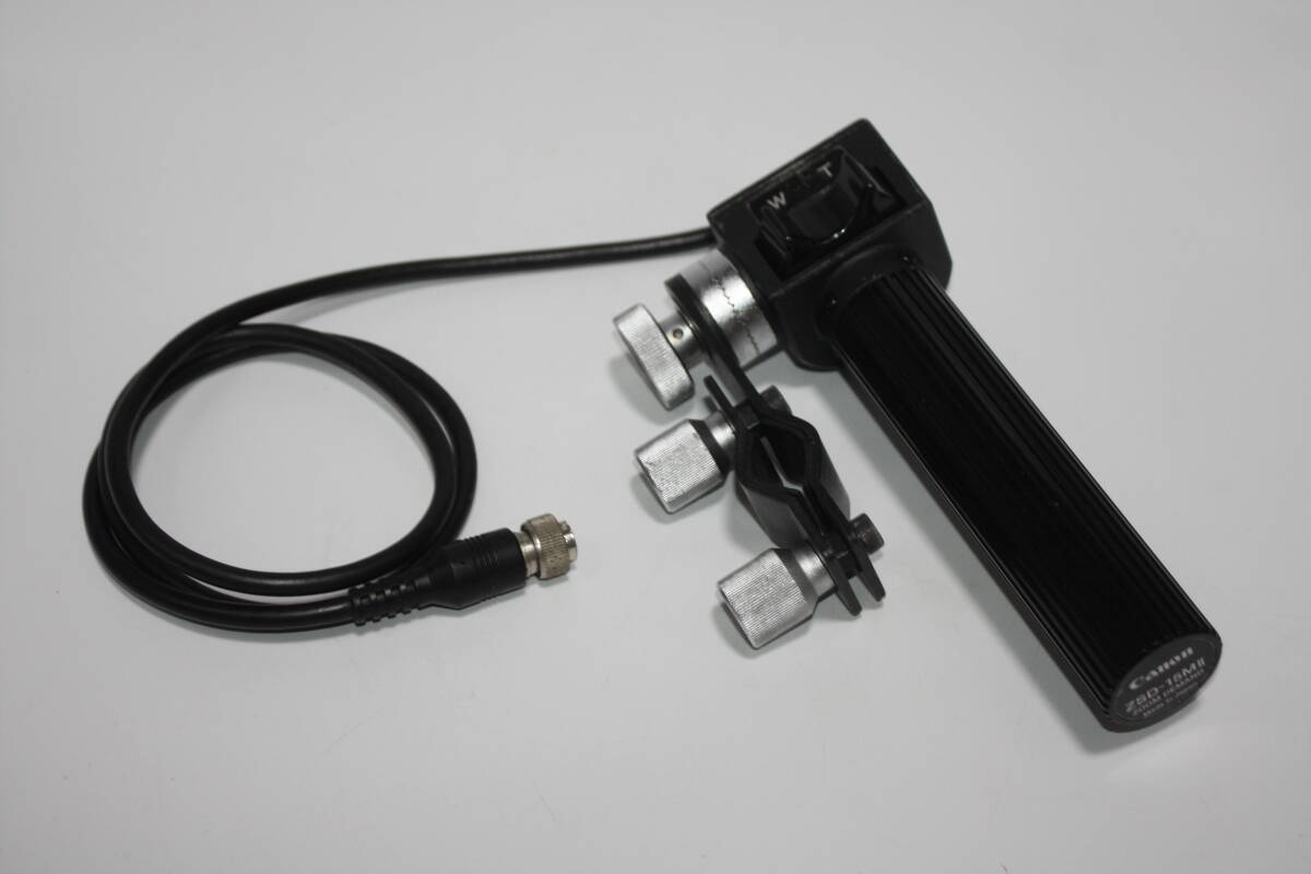 Canon　ZSD-15MⅡ　ズームデマンド（検索：放送・業務用ショルダービデオカメラ、キャノン、PMW-、PMW-、PDW-、HDW-、DSR-、AG-HPX）