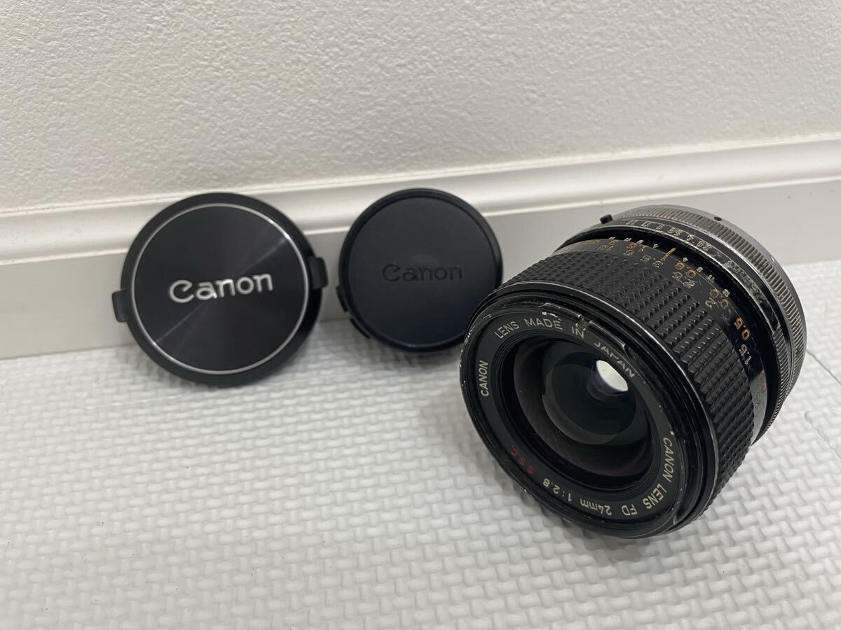 【動作品】Canon　FD 24mm F2.8 S.S.C 