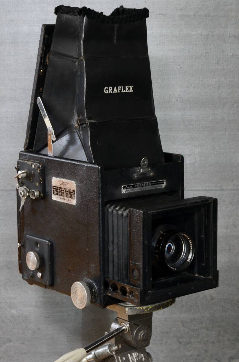 研究用 グラフレックス GRAFLEX R.B. Super D 4×5 ボディ (ドイツ製 HRLIAR 210mm F4,5付)拍卖 ...