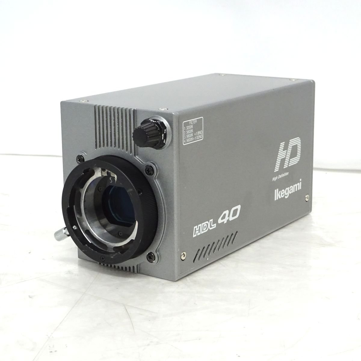 Ikegami HDL-40 フルデジタルワンピース HDTVカメラ（HD-SDI出力/B4マウント）【中古/出力難・現状品】#371490