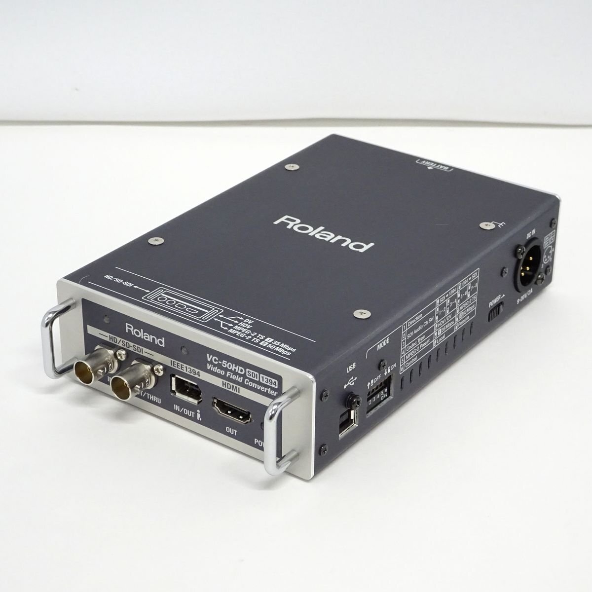 Roland VC-50HD ビデオ・フィールド・コンバーター（HD-SDI・IEEE1394 HDV 変換）【中古/動作品】#429423