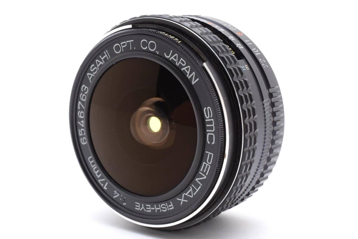 PENTAX SMC PENTAX 17mm F4 FISHEYE ペンタックス フィッシュアイ 魚眼レンズ #3686