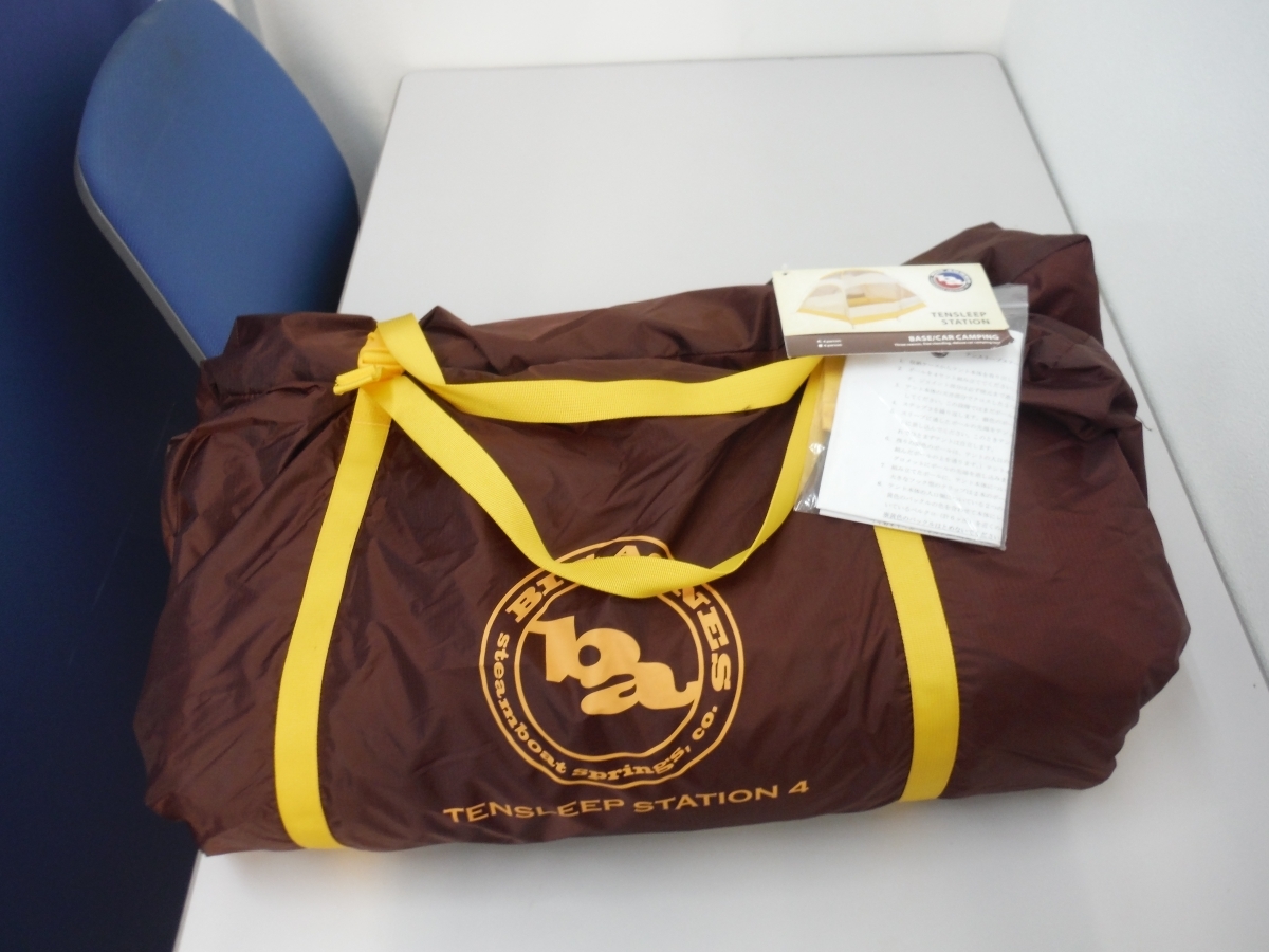 ○BEg BIG AGNES TenSleep Station4　4人用テント　未使用　鳥取県　引取歓迎